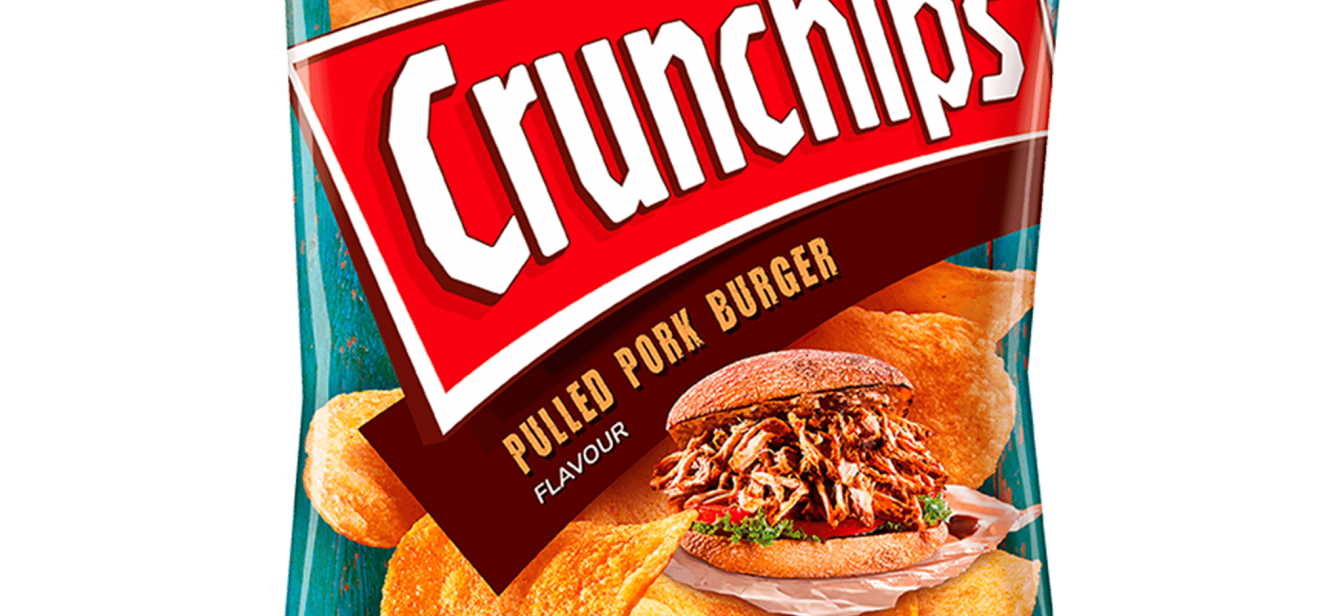 Crunchips Limited Edition Pulled Pork Burger