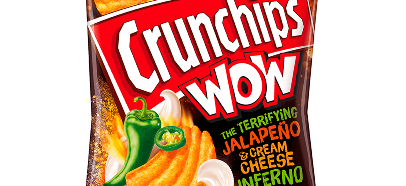 Crunchips WOW The Terrifying Jalapeño and Cream Cheese Inferno