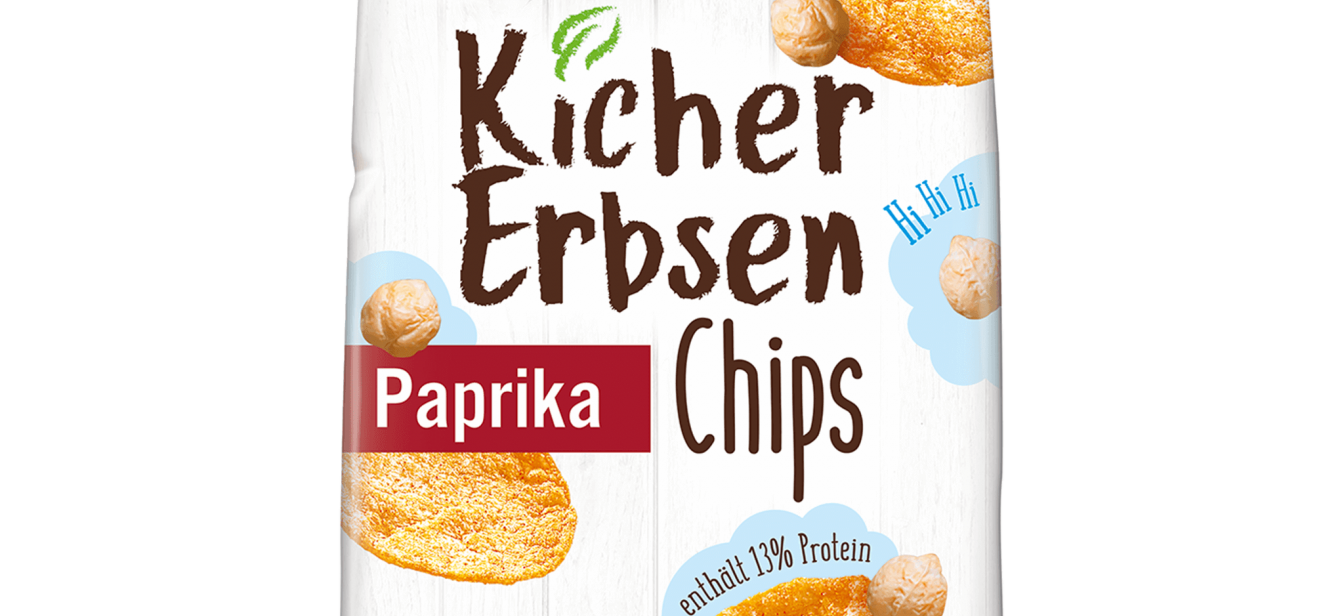 Kichererbsen-Chips Paprika