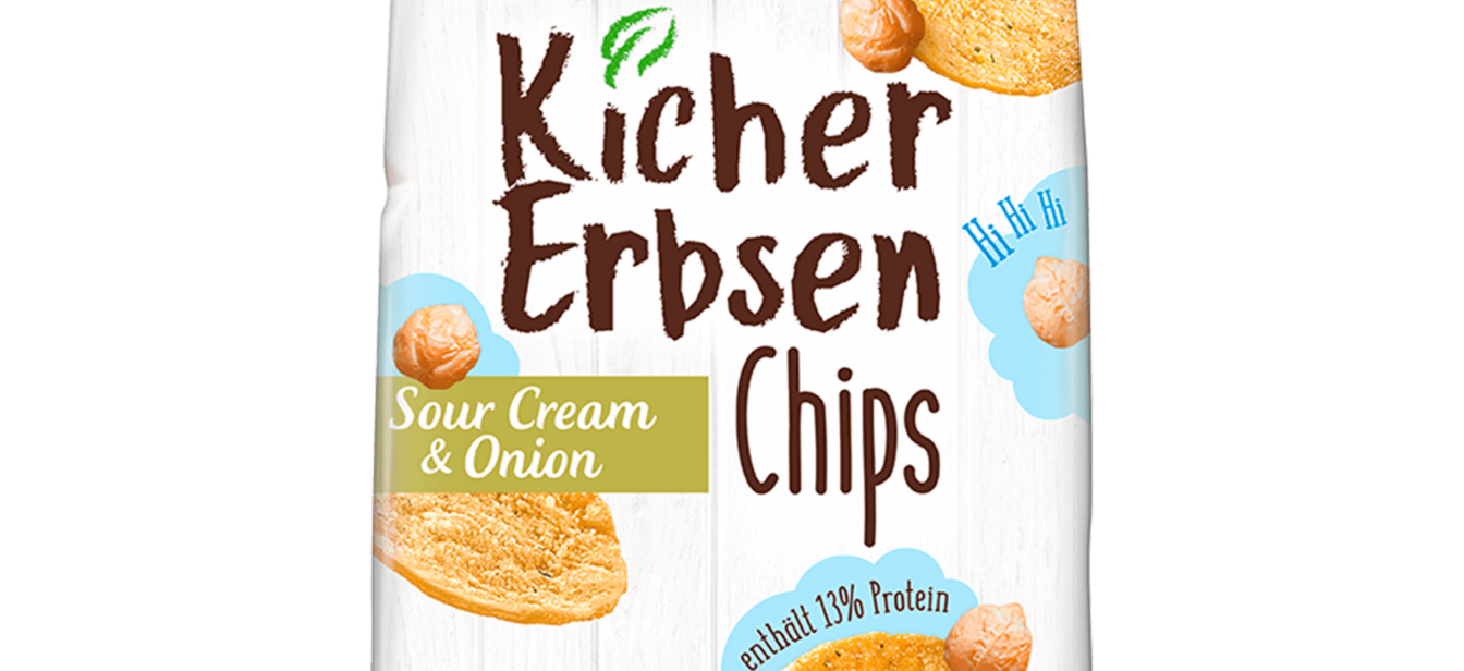 Kichererbsen-Chips Sour Cream & Onion