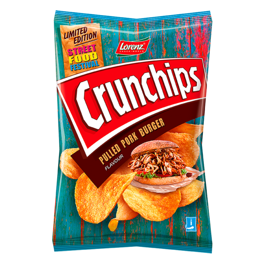 Neu: Crunchips Limited Edition Pulled Pork Burger